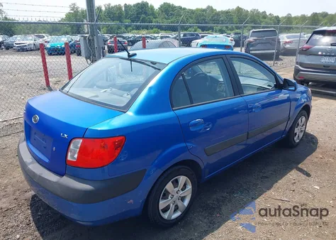 2009 Kia Rio Lx from USA, damaged, VIN KNADE223296448785